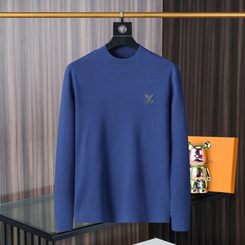 Wholesale Louis Vuitton LV Sweaters Long Sleeved For Men #1259657 $42.00 USD, Wholesale Quality Replica Louis Vuitton LV Sweaters