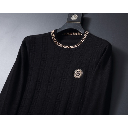 Replica Versace Sweaters Long Sleeved For Men #1259662 $45.00 USD for Wholesale