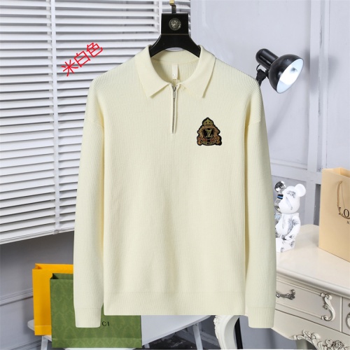 Wholesale Louis Vuitton LV Sweaters Long Sleeved For Men #1259678 $52.00 USD, Wholesale Quality Replica Louis Vuitton LV Sweaters