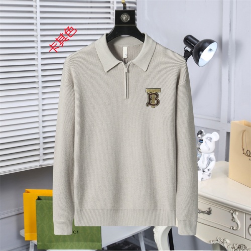 Wholesale Burberry Fashion Sweaters Long Sleeved For Men #1259694 $52.00 USD, Wholesale Quality Replica Burberry Fashion Sweaters