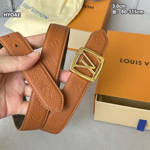 Wholesale Louis Vuitton AAA Quality Belts For Women #1259714 $60.00 USD, Wholesale Quality Replica Louis Vuitton AAA Quality Belts