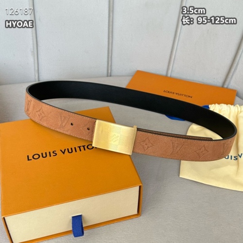 Wholesale Louis Vuitton AAA Quality Belts For Unisex #1259737 $60.00 USD, Wholesale Quality Replica Louis Vuitton AAA Quality Belts