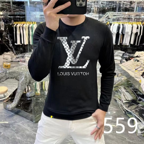 Wholesale Louis Vuitton LV Hoodies Long Sleeved For Men #1259767 $48.00 USD, Wholesale Quality Replica Louis Vuitton LV Hoodies