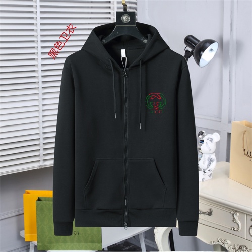 Wholesale Gucci Hoodies Long Sleeved For Men #1259788 $56.00 USD, Wholesale Quality Replica Gucci Hoodies