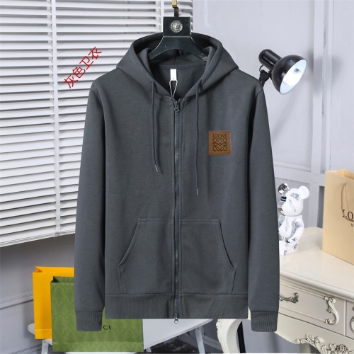 Wholesale LOEWE Hoodies Long Sleeved For Men #1259803 $56.00 USD, Wholesale Quality Replica LOEWE Hoodies