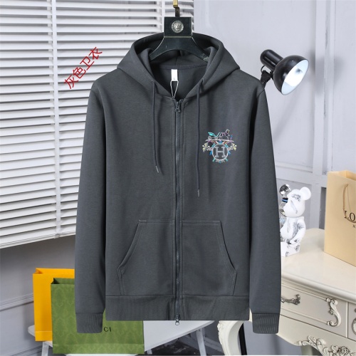 Wholesale Hermes Hoodies Long Sleeved For Men #1259829 $56.00 USD, Wholesale Quality Replica Hermes Hoodies