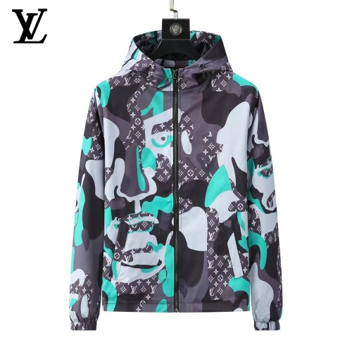 Wholesale Louis Vuitton LV Jackets Long Sleeved For Men #1259872 $52.00 USD, Wholesale Quality Replica Louis Vuitton LV Jackets