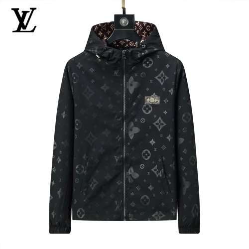 Wholesale Louis Vuitton LV Jackets Long Sleeved For Men #1259876 $52.00 USD, Wholesale Quality Replica Louis Vuitton LV Jackets