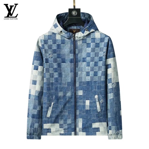 Wholesale Louis Vuitton LV Jackets Long Sleeved For Men #1259893 $52.00 USD, Wholesale Quality Replica Louis Vuitton LV Jackets