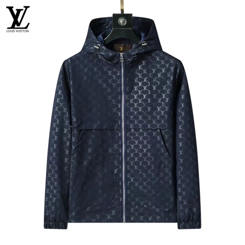 Wholesale Louis Vuitton LV Jackets Long Sleeved For Men #1259894 $52.00 USD, Wholesale Quality Replica Louis Vuitton LV Jackets