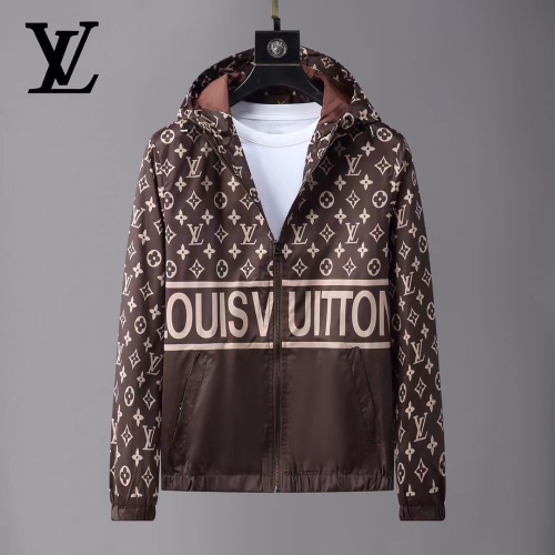 Wholesale Louis Vuitton LV Jackets Long Sleeved For Men #1259911 $52.00 USD, Wholesale Quality Replica Louis Vuitton LV Jackets