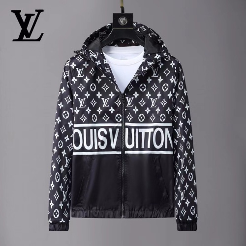 Wholesale Louis Vuitton LV Jackets Long Sleeved For Men #1259912 $52.00 USD, Wholesale Quality Replica Louis Vuitton LV Jackets