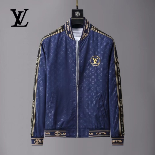 Wholesale Louis Vuitton LV Jackets Long Sleeved For Men #1259913 $52.00 USD, Wholesale Quality Replica Louis Vuitton LV Jackets