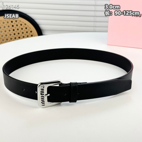 Replica MIU MIU AAA Quality Belts For Unisex #1259942 $48.00 USD for Wholesale