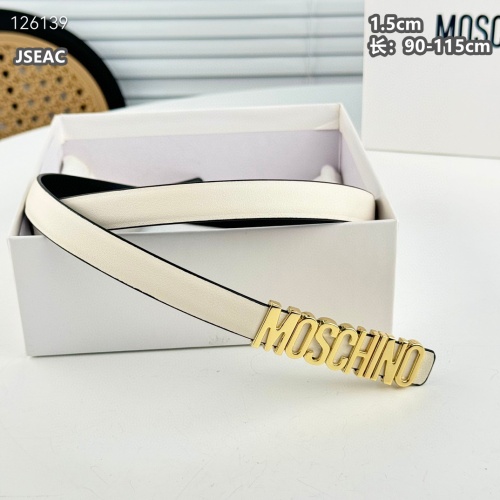 Wholesale Moschino AAA Quality Belts For Women #1259950 $52.00 USD, Wholesale Quality Replica Moschino AAA Quality Belts