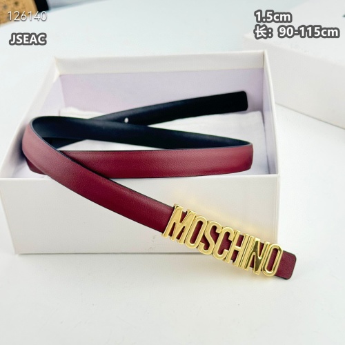 Wholesale Moschino AAA Quality Belts For Women #1259951 $52.00 USD, Wholesale Quality Replica Moschino AAA Quality Belts