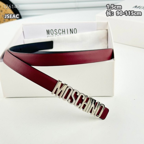 Wholesale Moschino AAA Quality Belts For Women #1259952 $52.00 USD, Wholesale Quality Replica Moschino AAA Quality Belts