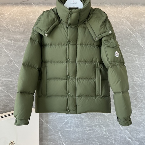 Replica Moncler Down Feather Coat Long Sleeved For Men #1259956 $172.00 USD for Wholesale