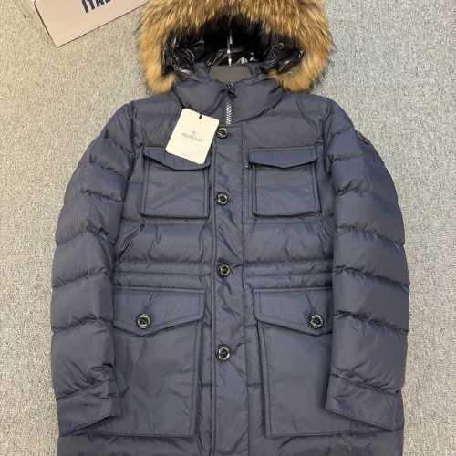 Wholesale Moncler Down Feather Coat Long Sleeved For Men #1259959 $235.00 USD, Wholesale Quality Replica Moncler Down Feather Coat