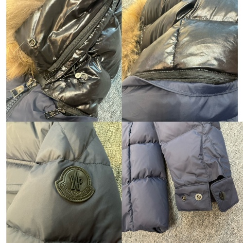 Replica Moncler Down Feather Coat Long Sleeved For Men #1259959 $235.00 USD for Wholesale