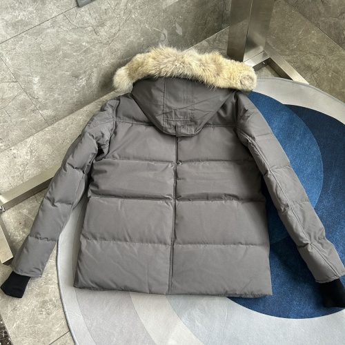 Replica Canada Goose Down Feather Coat Long Sleeved For Men #1259975 $170.00 USD for Wholesale