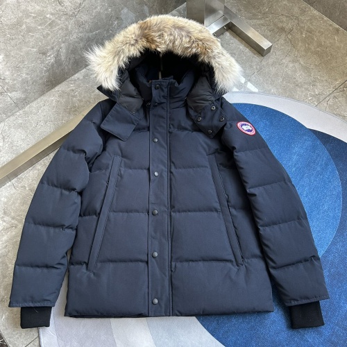 Wholesale Canada Goose Down Feather Coat Long Sleeved For Men #1259976 $170.00 USD, Wholesale Quality Replica Canada Goose Down Feather Coat