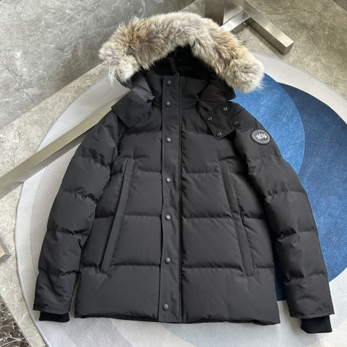 Wholesale Canada Goose Down Feather Coat Long Sleeved For Men #1259979 $170.00 USD, Wholesale Quality Replica Canada Goose Down Feather Coat