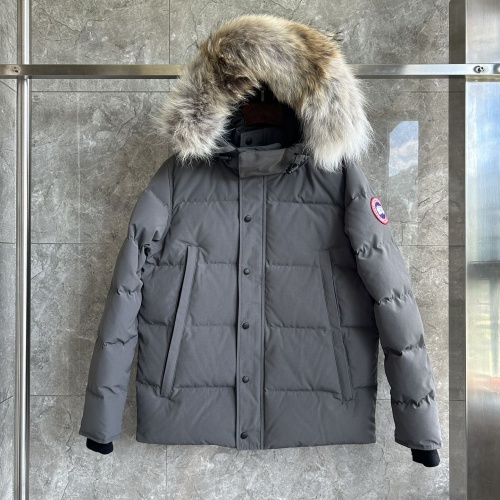 Wholesale Canada Goose Down Feather Coat Long Sleeved For Men #1259980 $170.00 USD, Wholesale Quality Replica Canada Goose Down Feather Coat