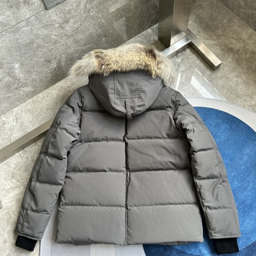 Replica Canada Goose Down Feather Coat Long Sleeved For Men #1259980 $170.00 USD for Wholesale