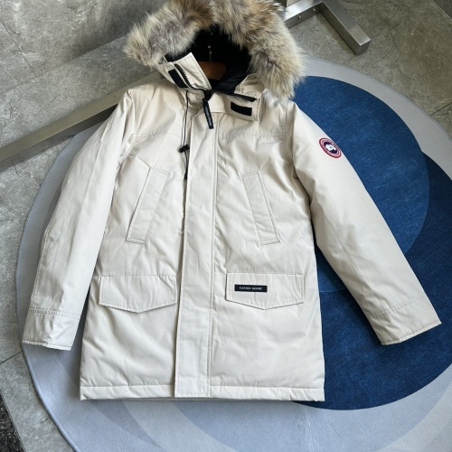 Wholesale Canada Goose Down Feather Coat Long Sleeved For Men #1259981 $170.00 USD, Wholesale Quality Replica Canada Goose Down Feather Coat