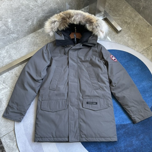 Wholesale Canada Goose Down Feather Coat Long Sleeved For Men #1259982 $170.00 USD, Wholesale Quality Replica Canada Goose Down Feather Coat