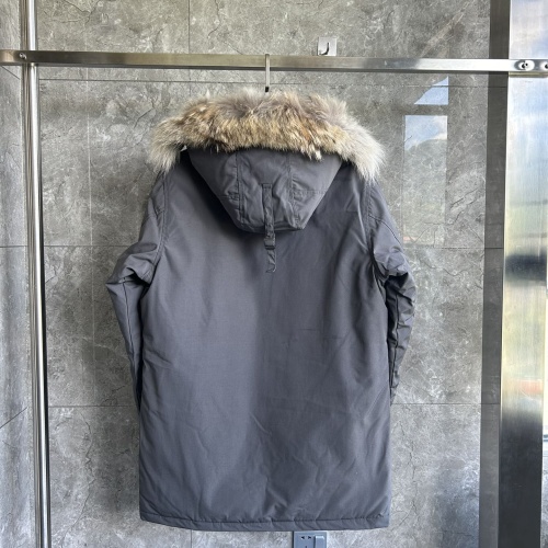 Replica Canada Goose Down Feather Coat Long Sleeved For Men #1259982 $170.00 USD for Wholesale