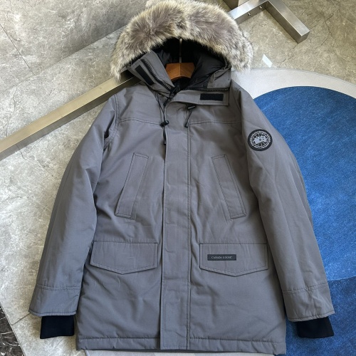 Wholesale Canada Goose Down Feather Coat Long Sleeved For Men #1259983 $170.00 USD, Wholesale Quality Replica Canada Goose Down Feather Coat