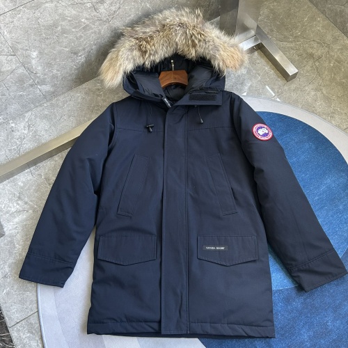 Wholesale Canada Goose Down Feather Coat Long Sleeved For Men #1259984 $170.00 USD, Wholesale Quality Replica Canada Goose Down Feather Coat