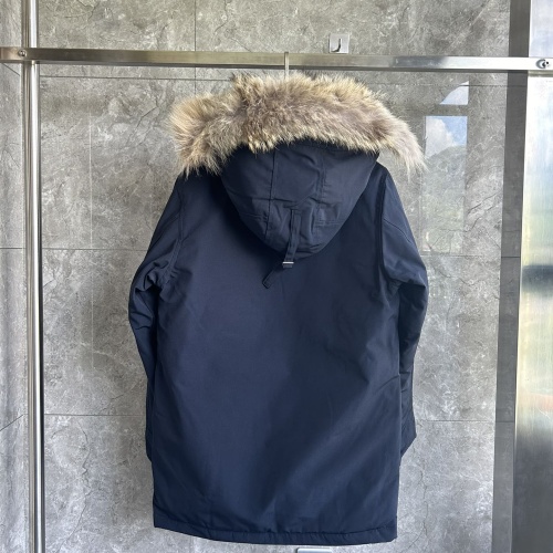 Replica Canada Goose Down Feather Coat Long Sleeved For Men #1259984 $170.00 USD for Wholesale