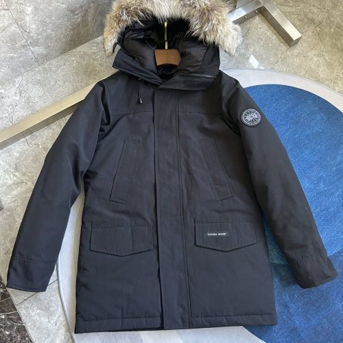 Wholesale Canada Goose Down Feather Coat Long Sleeved For Men #1259986 $170.00 USD, Wholesale Quality Replica Canada Goose Down Feather Coat