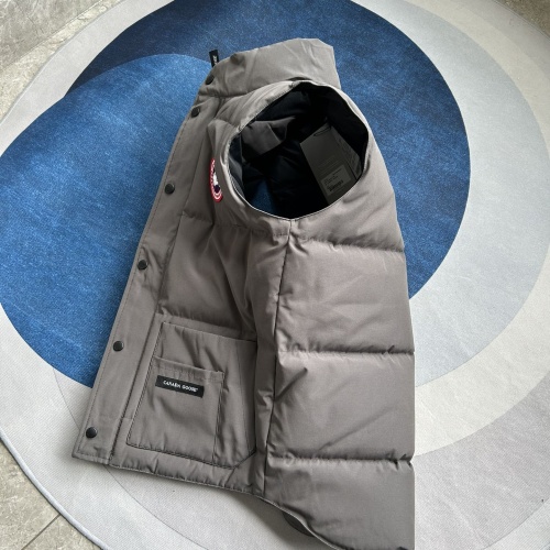 Replica Canada Goose Down Feather Coat Sleeveless For Men #1259991 $88.00 USD for Wholesale