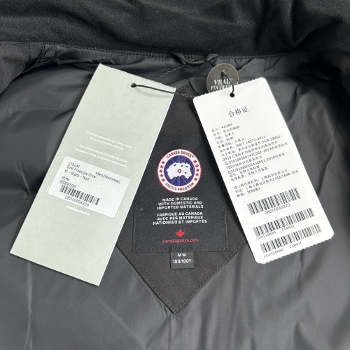 Replica Canada Goose Down Feather Coat Sleeveless For Men #1259994 $88.00 USD for Wholesale