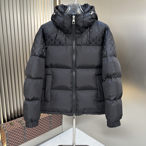 Wholesale Louis Vuitton LV Down Feather Coat Long Sleeved For Men #1260009 $225.00 USD, Wholesale Quality Replica Louis Vuitton LV Down Feather Coat