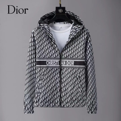 Wholesale Christian Dior Jackets Long Sleeved For Men #1260053 $52.00 USD, Wholesale Quality Replica Christian Dior Jackets