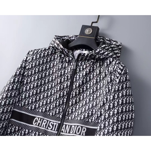 Replica Christian Dior Jackets Long Sleeved For Men #1260053 $52.00 USD for Wholesale