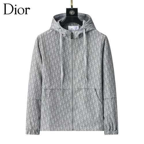 Wholesale Christian Dior Jackets Long Sleeved For Men #1260057 $52.00 USD, Wholesale Quality Replica Christian Dior Jackets