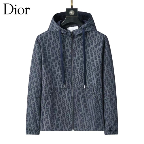 Wholesale Christian Dior Jackets Long Sleeved For Men #1260059 $52.00 USD, Wholesale Quality Replica Christian Dior Jackets