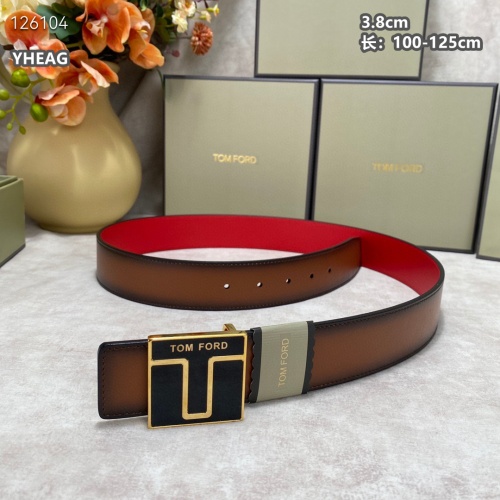 Replica Tom Ford AAA Quality Belts For Men #1260068 $68.00 USD for Wholesale