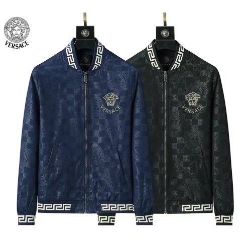 Replica Versace Jackets Long Sleeved For Men #1260079 $52.00 USD for Wholesale