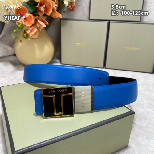 Replica Tom Ford AAA Quality Belts For Men #1260083 $64.00 USD for Wholesale