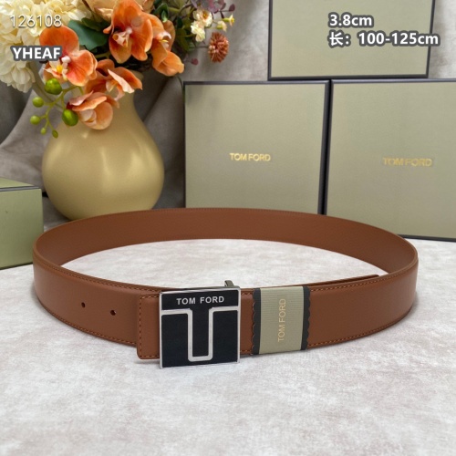 Replica Tom Ford AAA Quality Belts For Men #1260090 $64.00 USD for Wholesale