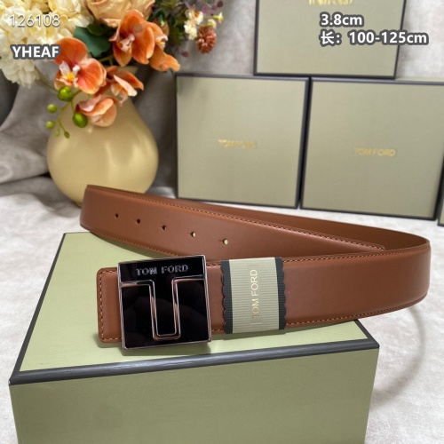 Replica Tom Ford AAA Quality Belts For Men #1260090 $64.00 USD for Wholesale