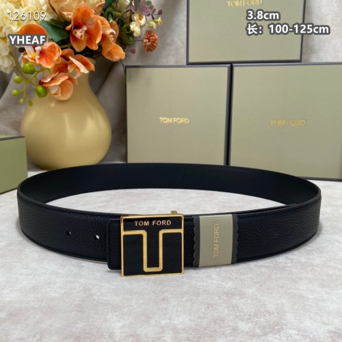 Replica Tom Ford AAA Quality Belts For Men #1260091 $64.00 USD for Wholesale