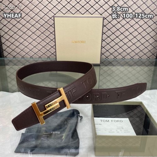 Replica Tom Ford AAA Quality Belts For Men #1260095 $64.00 USD for Wholesale